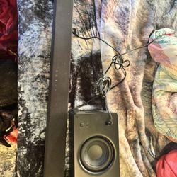 Vizio Soundbar And Subwoofer