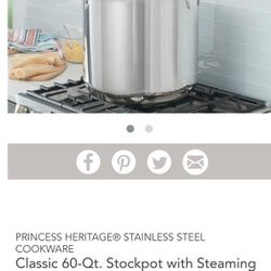 COOKWARE

Classic 60-Qt. Stockpot with Steaming Rack

5842


