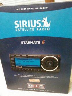 Satellite radio w/vehicle kit