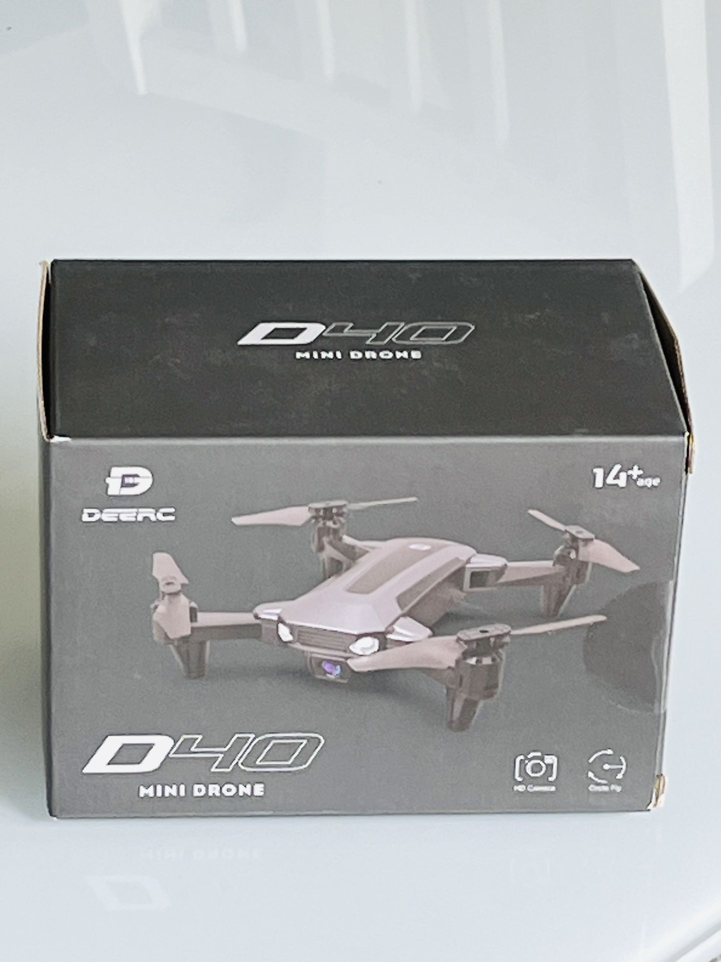 Brand new DEERC D40 Drone with Camera for Kids, D40 FPV HD 1080P Mini Aircraft for Adults Beginner,