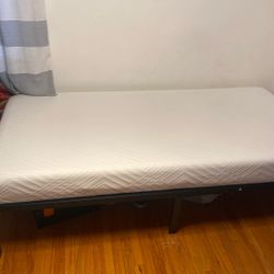 New Twin Mattress With Bed Frame 