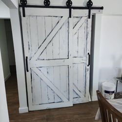 MOVING OUT SALE BARN DOOR 