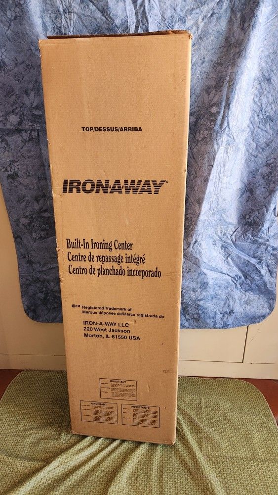 Iron-A-Way Built-In Ironing Center
