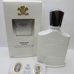 Creed Silver Mountain Water Cologne Spray 3.3 Oz Boxed