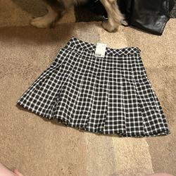 Plaid Skirt