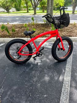 SIKK UFO 1100 Fat Tire Cruiser Bike – NEW