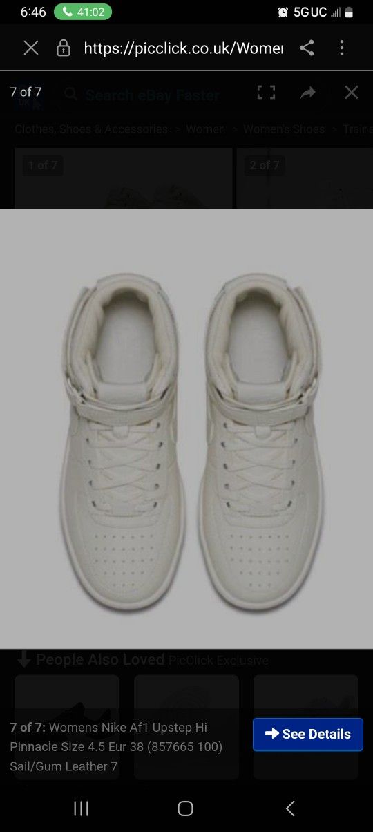 WOMENS NIKE AIR FORCE UPSTEP HI PINNACLE for Sale in Seattle, WA