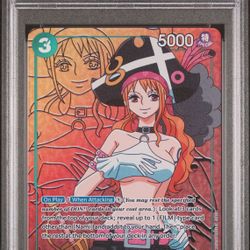 One Piece Paramount War Nami Alt Art PSA 10