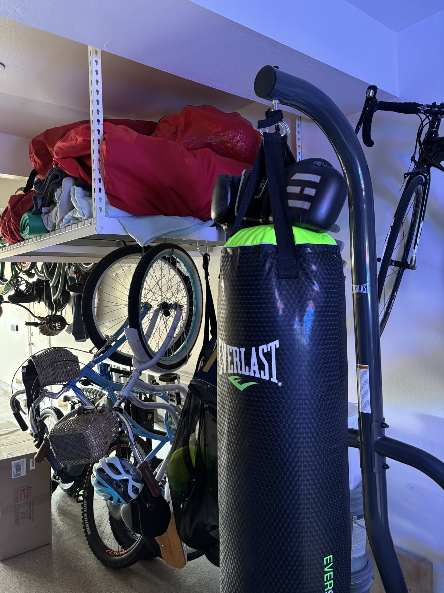 Everlast Punching Bag With Stand
