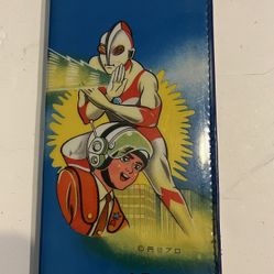 Good rare vintage plastic cardboard ultraman pencil case 1960s