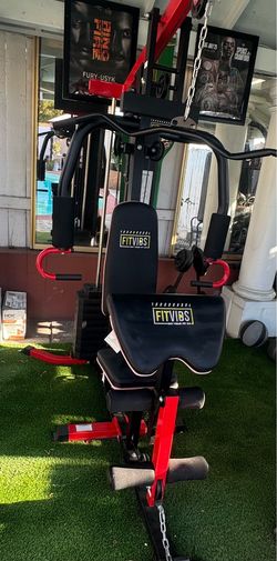 Multi Gym Station With Weight Stack  Exercise