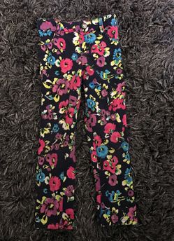 4T children's Place floral legging pants