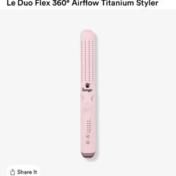 Le Duo Flex 360° Airflow Titanium Styler