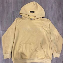 Yellow Essential Hoodie | Size Small 