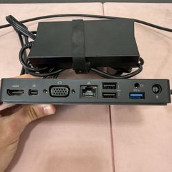 Dell WD15 USB-C Laptop Docking Station HDMI DisplayPort USB 3.0