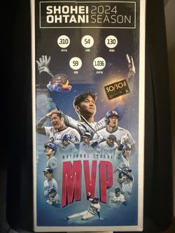Dodgers Bobblehead lot 2025 (Ohtani MVP)