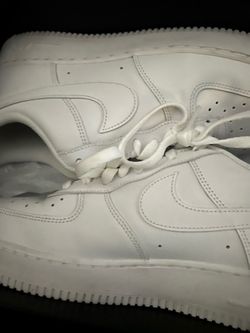 white air force size 11