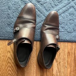 Zara 42 size 9 Dress shoes for men Dark brown