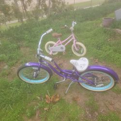 2- Bikes 1 JOYSTAR 14 INCH WHEELS ELECTRA 20 INCH WHEELS