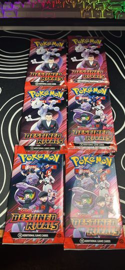Destined Rivals Booster Packs - 6 Packs