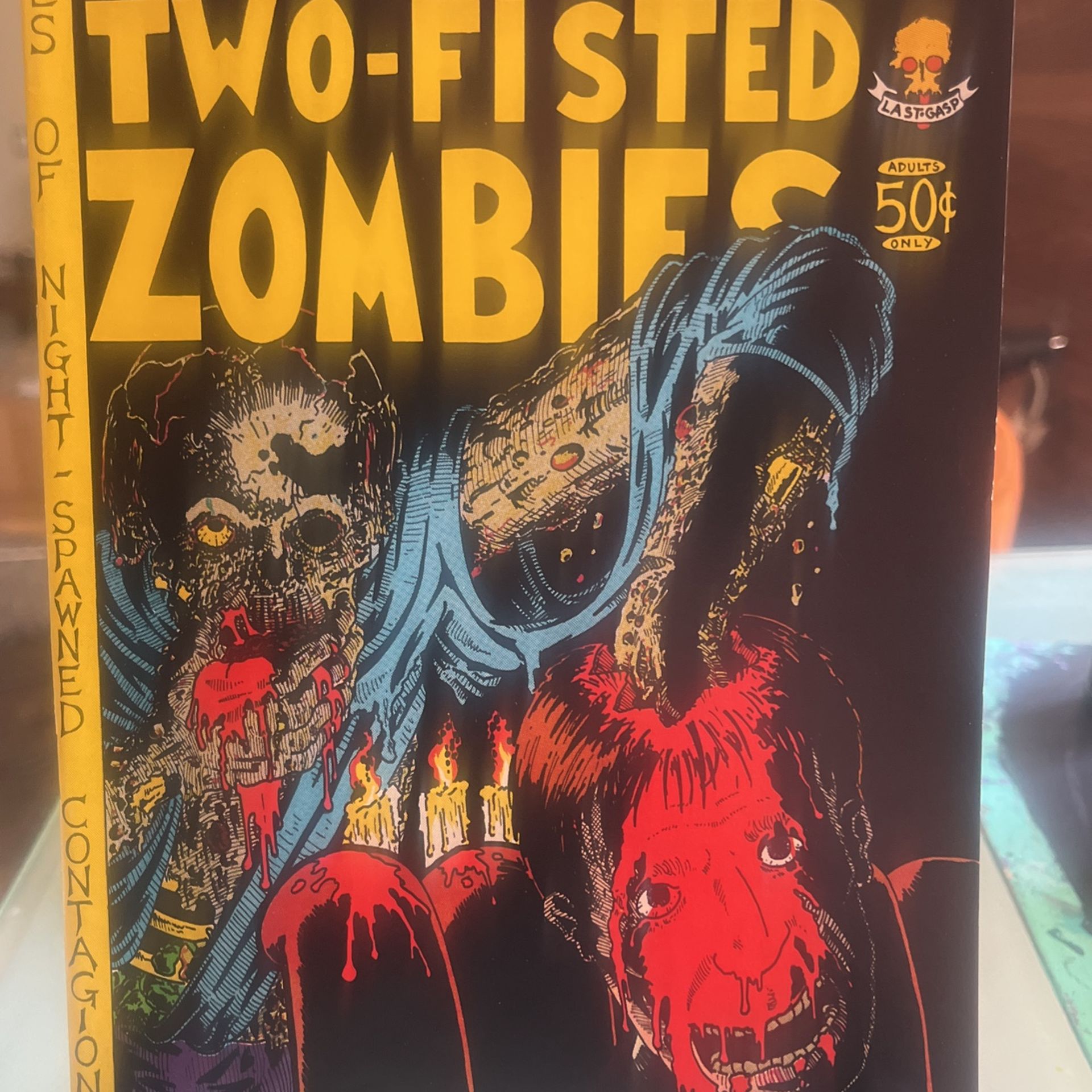 Two Fisted Zombies #5 Tales Of Night, All New Underground Comix Spawned Contagion Last Gasp