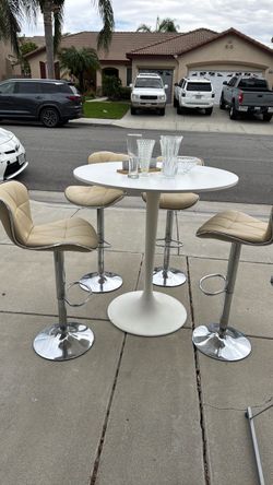 Table and chairs