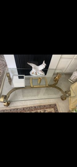 Dining Table With TEMPERED GLASS