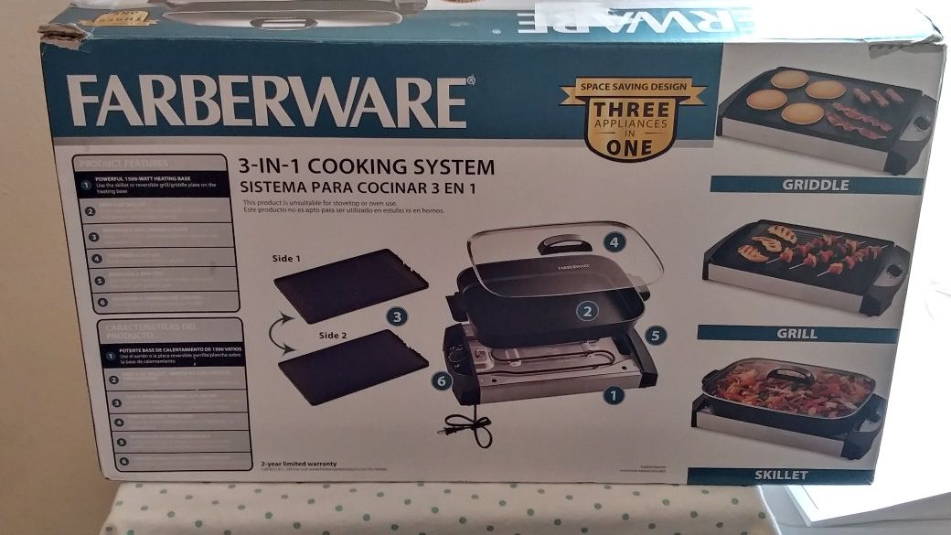 Farberware 3 in 1 grill 2025