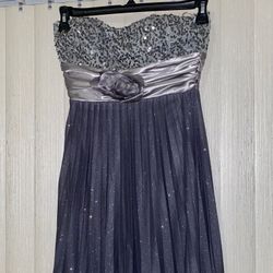 Sequin Evening Strapless Prom/Wedding Dress- 60% Off