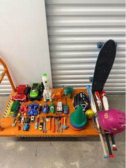 Lot of Toys and Sports Equipment for Kids