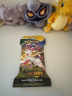 Pokémon Evolving Skies Sleeved Booster Pack