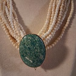 Necklace Multi Strand Twisted 