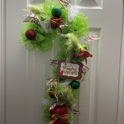 Grinch Wreath