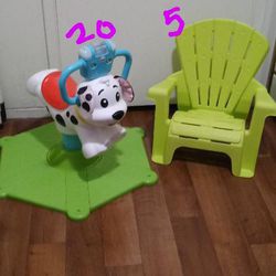Fisher-Price Dog Bouncer Plays Music And Lights Up $20 Chair $5 Huge Sale Read Description