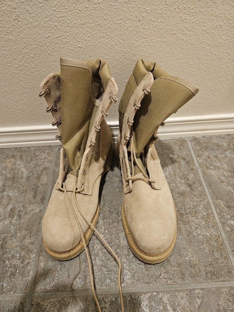 Military Steel Toe Boots