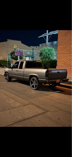 Grey 1997 Chevy Silverado