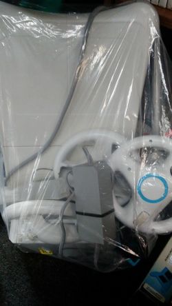 Wii stand and bag and super mario