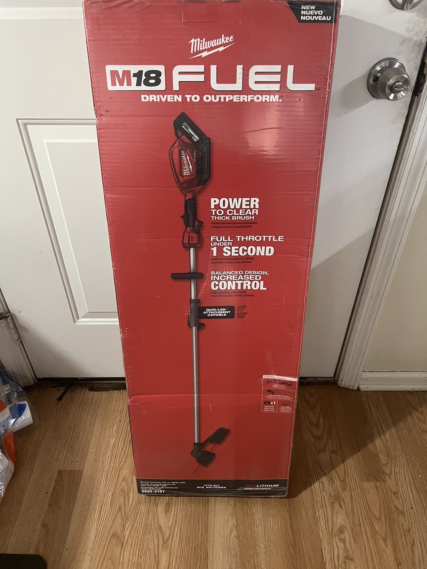 Milwaukee Quick lock M 18 fuel kit with quick charger