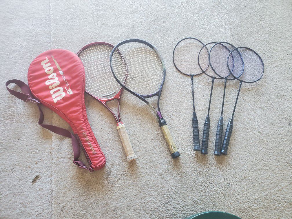 Tennis & Badminton Rackets
