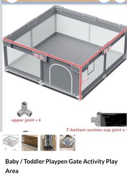FREE Baby Toddler Playpen Activity Play Area
