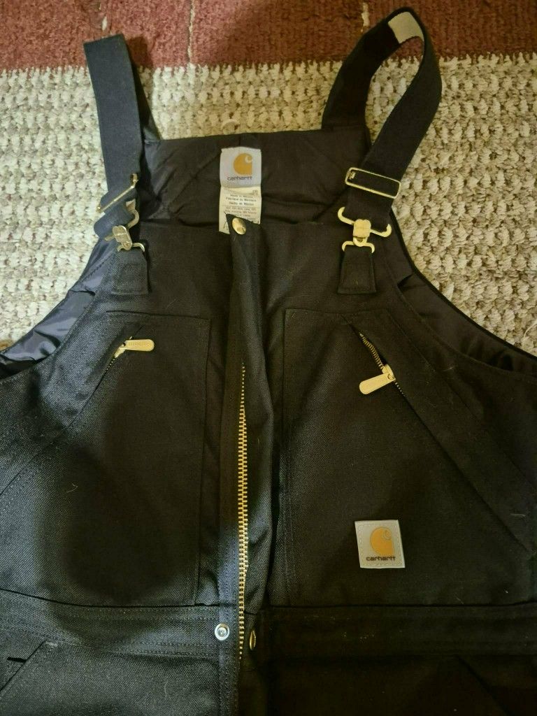 Carharrt Overalls Rated 4 Arctic New W/tags