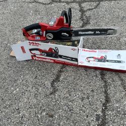 Electric  Chain Saw 14”