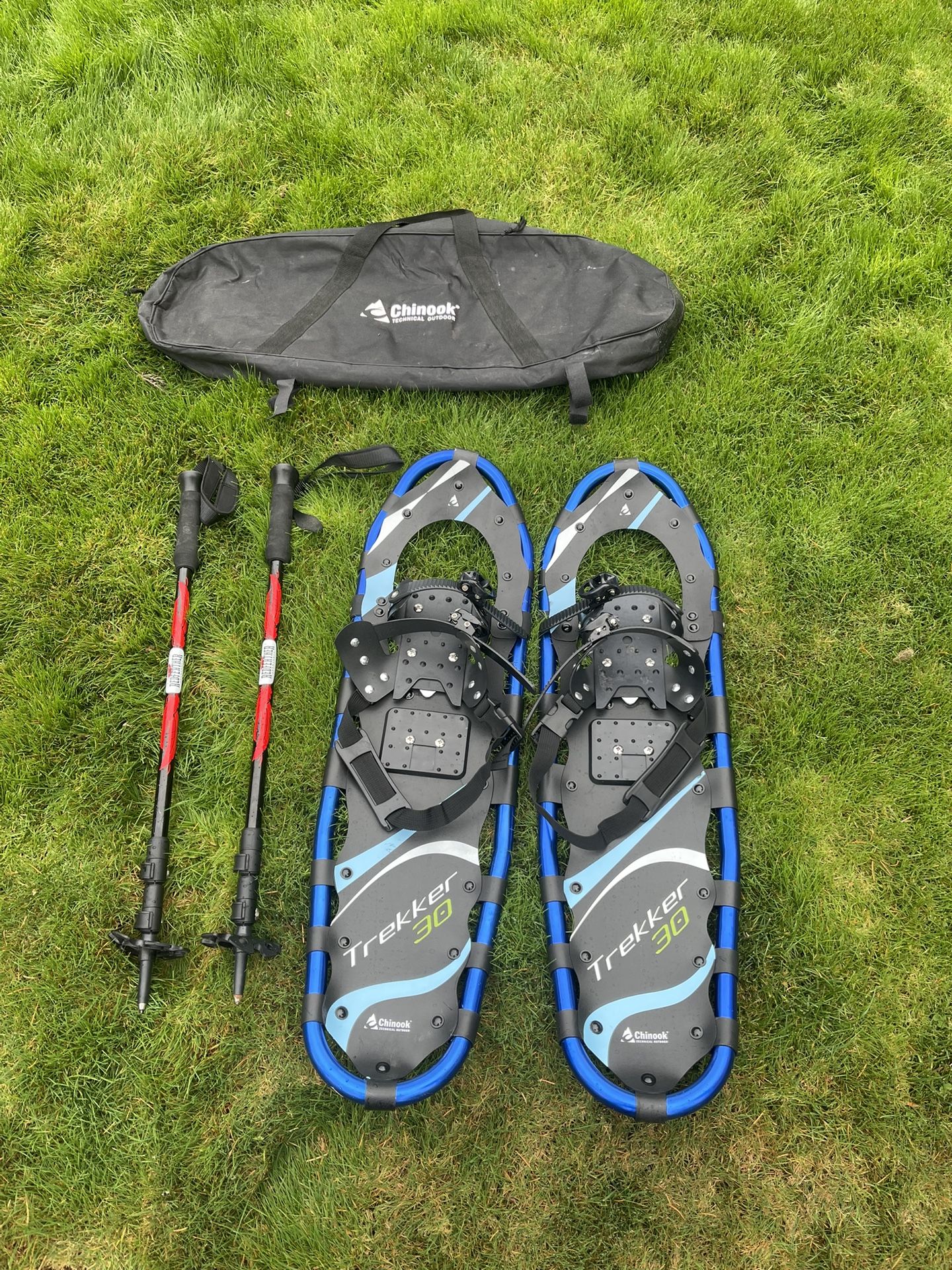 Snow Shoes With Poles