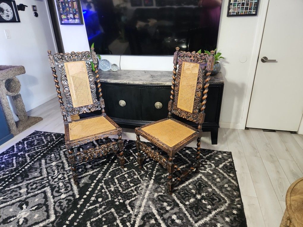 Antique Belgium Chairs