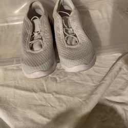 Gray And Lavender Nike Air Shoes