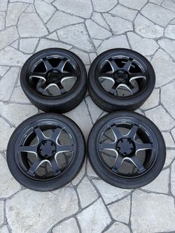 Titan 7 Titan7 Forged TD6 18x9.5 +37 18x9.5 +32 5x114.3 RARE ONE OFF 