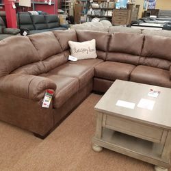 Bladen Coffee &  Slate Sectional 