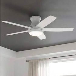 52 inch flush ceiling fan with remote