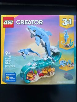 LEGO Creator 3-in-1 Sea Animals Dolphins 31385 Brand New Set
