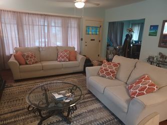 Two Beautiful Couches Like New  